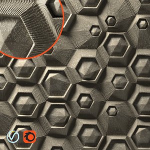 panel hxf-04 Hexagons