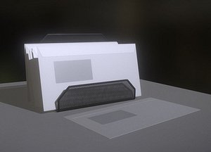 3d wire mesh letter holder
