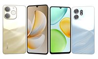 Realme P4 Lite Beach Gold And Honor Play 60A Azure Sky