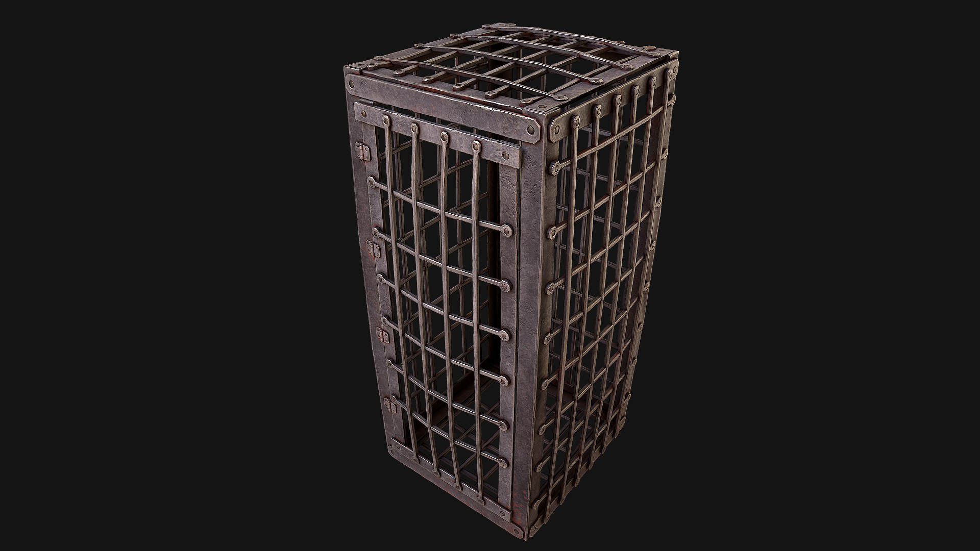 Medieval Prison Cells model https://p.turbosquid.com/ts-thumb/MQ/6hJXNc/XA/ironcage3/png/1668683866/1920x1080/fit_q87/e9bf67dfe4d0ad11fe572281ac5b0cb5cea1e989/ironcage3.jpg