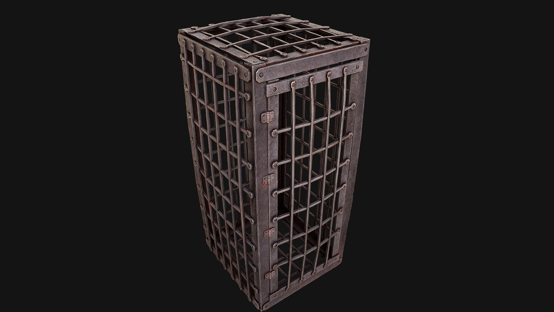 Medieval Prison Cells model https://p.turbosquid.com/ts-thumb/MQ/6hJXNc/uy/ironcage2/png/1668683862/1920x1080/fit_q87/b2842614ab8aaae20ce65801fdec6a44a5527fce/ironcage2.jpg