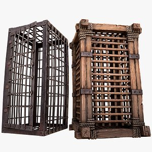 Medieval Prison Cells model