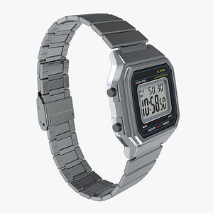 Stainless Steel Electronic Watch