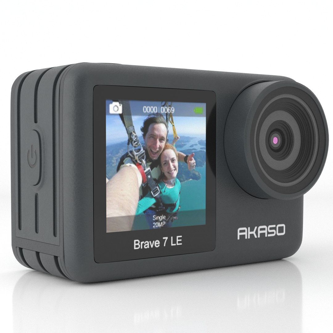 Action Camera Akaso Brave 7 LE Model - TurboSquid 2135233