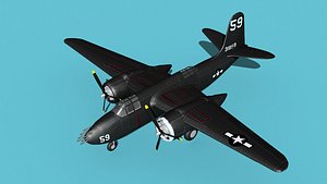 Douglas P70 Night Hawk V02 3D