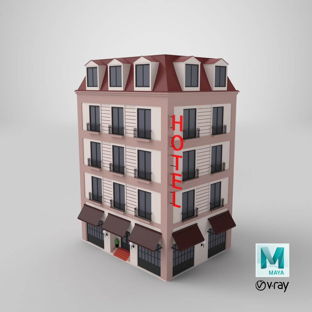 Low Poly Cartoon Hotel 3D model https://p.turbosquid.com/ts-thumb/MQ/H62OUx/0e/stemcell_maya_vray_render/png/1638690460/1920x1080/fit_q87/c92a0351ab7dadcd04f61b56e499e98bd809733f/stemcell_maya_vray_render.jpg