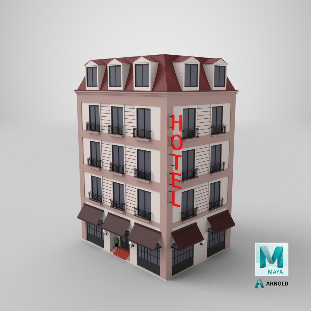 Low Poly Cartoon Hotel 3D model https://p.turbosquid.com/ts-thumb/MQ/H62OUx/nr/stemcell_maya_arnold_render/png/1638690458/1920x1080/fit_q87/4cf1307b3b2fd56e1e2e8ebee2ec0bed1a116269/stemcell_maya_arnold_render.jpg