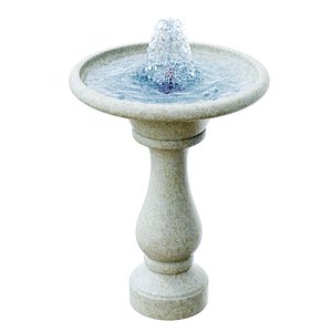 3D Chelsea Fleur De Lis Round Fountain