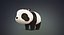 Cute Cartoon Panda Bear