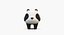 Cute Cartoon Panda Bear