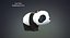 Cute Cartoon Panda Bear