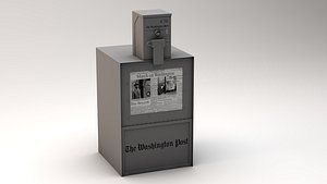 NewspaperStand 3D model