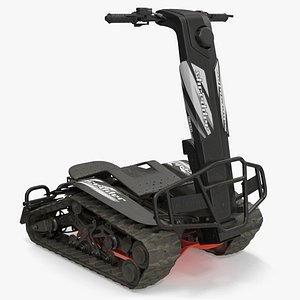 3D Dusted Stands Up DTV Shredder model