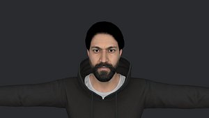 Yash Hyper Realistic Full Body Fully Rigged Character