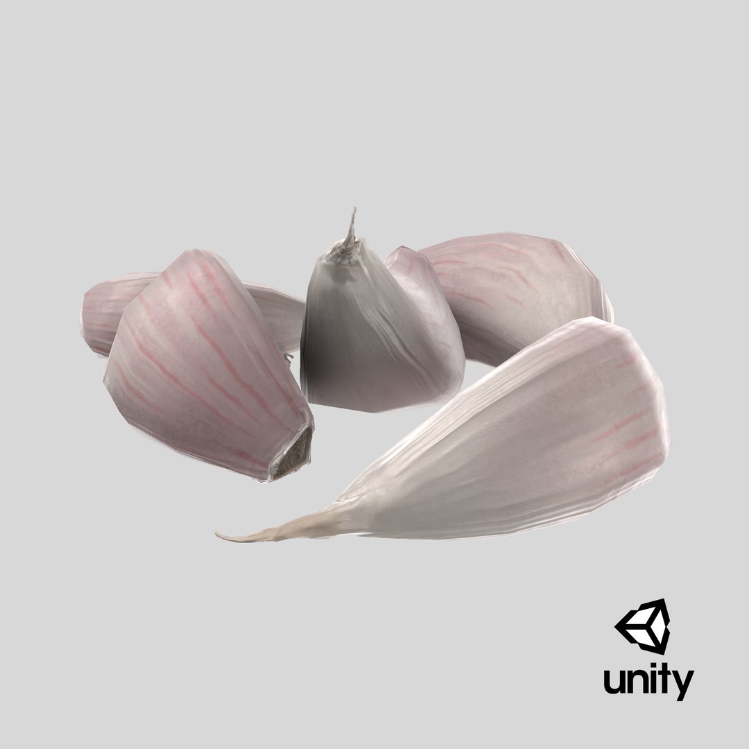 Five Garlic Cloves White 3D model https://p.turbosquid.com/ts-thumb/MQ/ZK0lLF/Qj/stemcell_unity_render/png/1715056574/1920x1080/fit_q87/9194aebcdfbfbb7a9d503602c06b52b7c98f4048/stemcell_unity_render.jpg