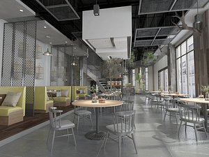 Coffee Shop - Restaurant - 038 model