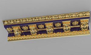 stucco molding 3D model