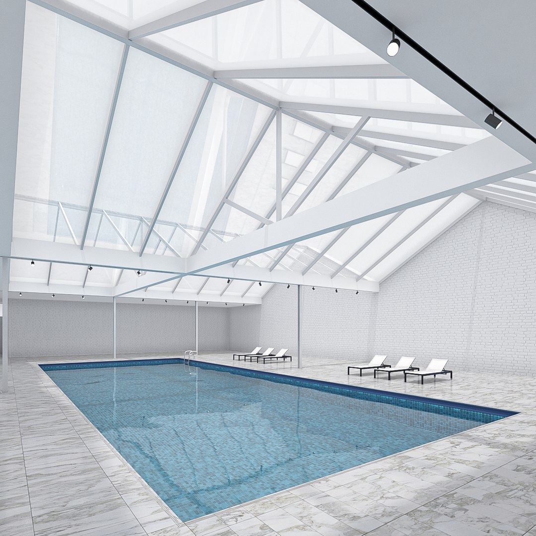 3D Swimming Pool Indoor 4 - TurboSquid 2258036