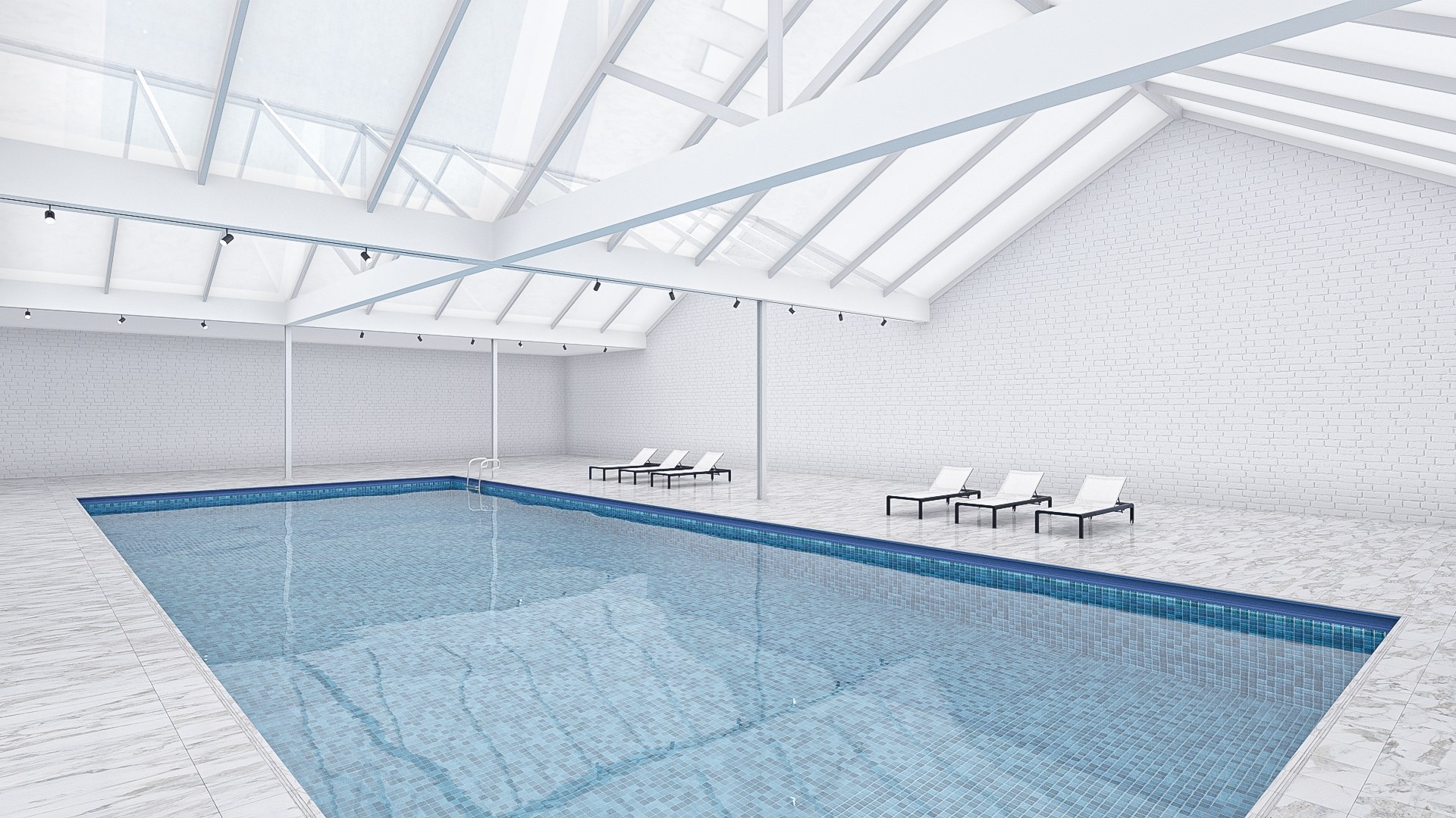3D Swimming Pool Indoor 4 - TurboSquid 2258036