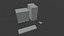 Low Poly Computer Old School PC