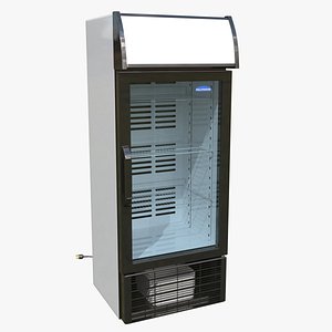 3d model beverage fridge