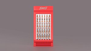 3D totem beer budweiser