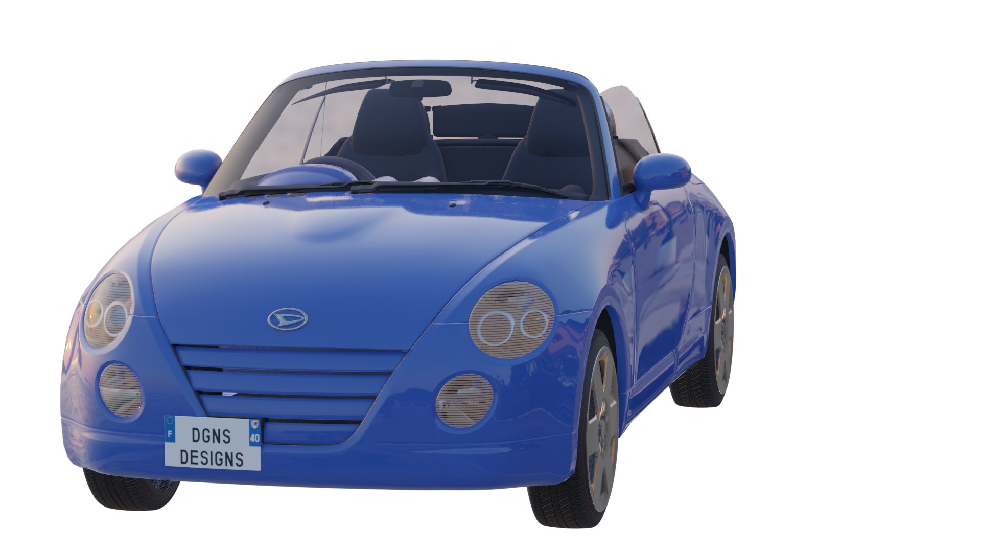 Daihatsu Copen Model - TurboSquid 1749180