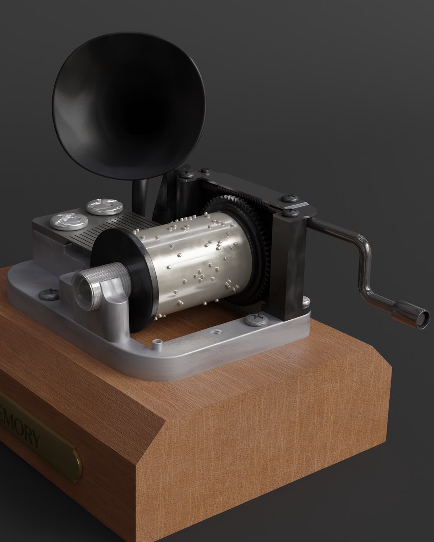 3D Vola Memory Music Box - TurboSquid 2362984