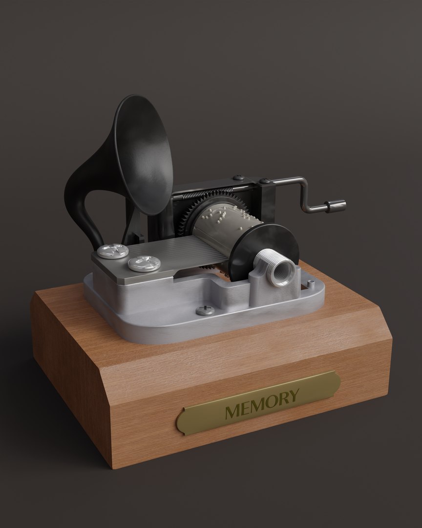 3D Vola Memory Music Box - TurboSquid 2362984