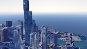 USA- Chicago City photogrammetry