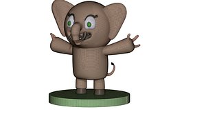 Free Cute Cartoon Elephant