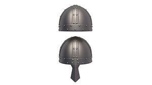 Viking Helmet 3D model