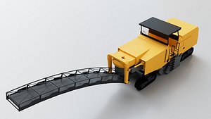 3D Cold Planer - Asphalt Removal Milling Machine Vehicle