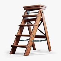 Step Ladder Folding Wooden