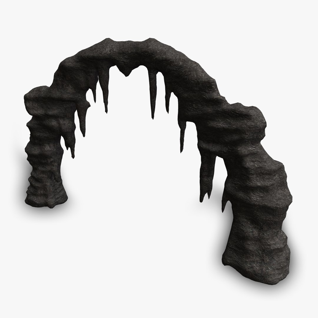 3D Model Cave Rock L Base TurboSquid 1947356