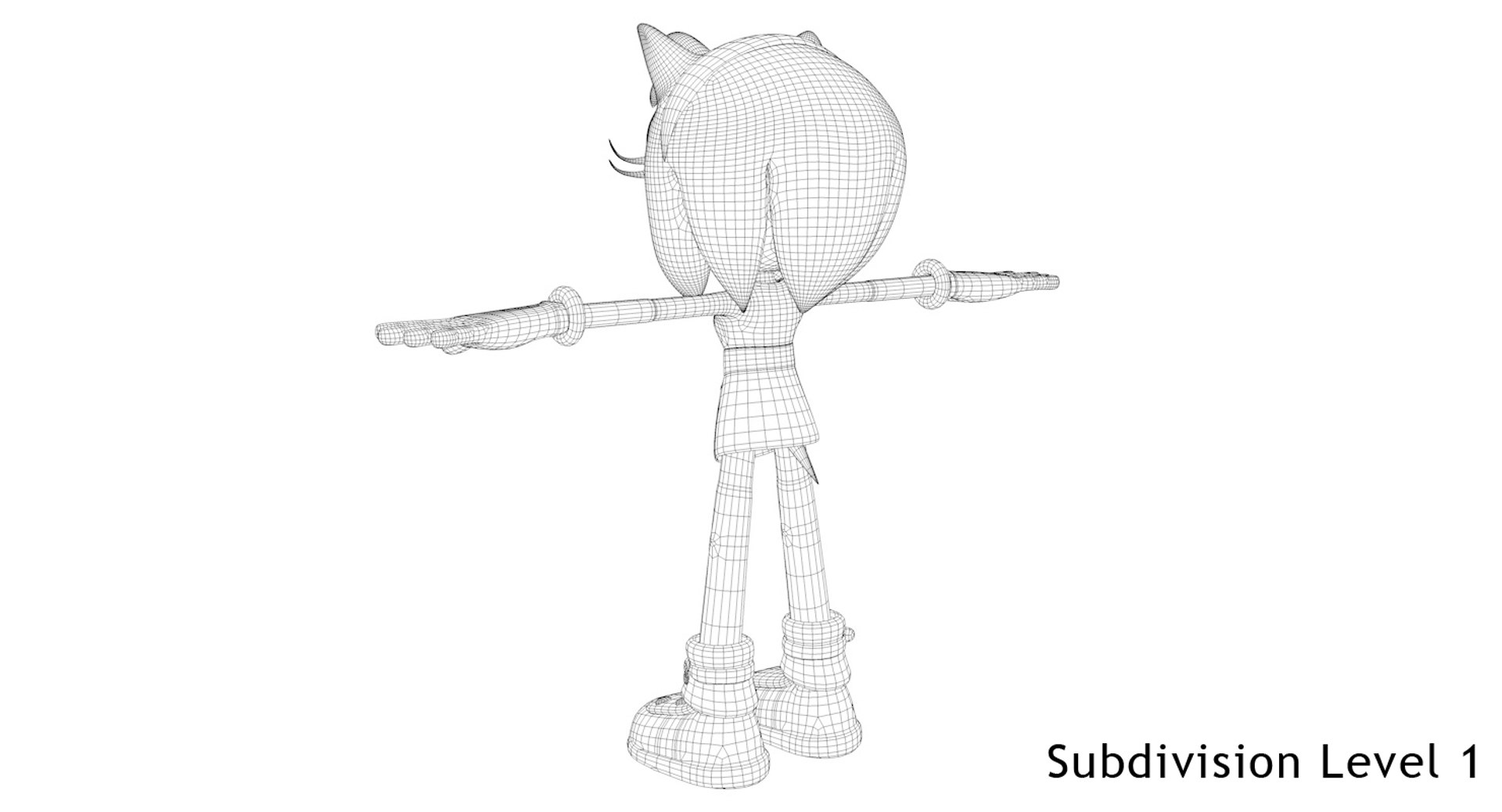 Sonic e Amy Rose Modelo 3D - TurboSquid 1085207