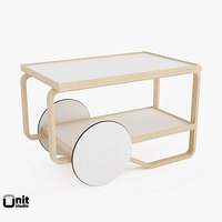 Tea Trolley 901 by Alvar Aalto