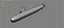 3D chinese type 091 han class nuclear submarine