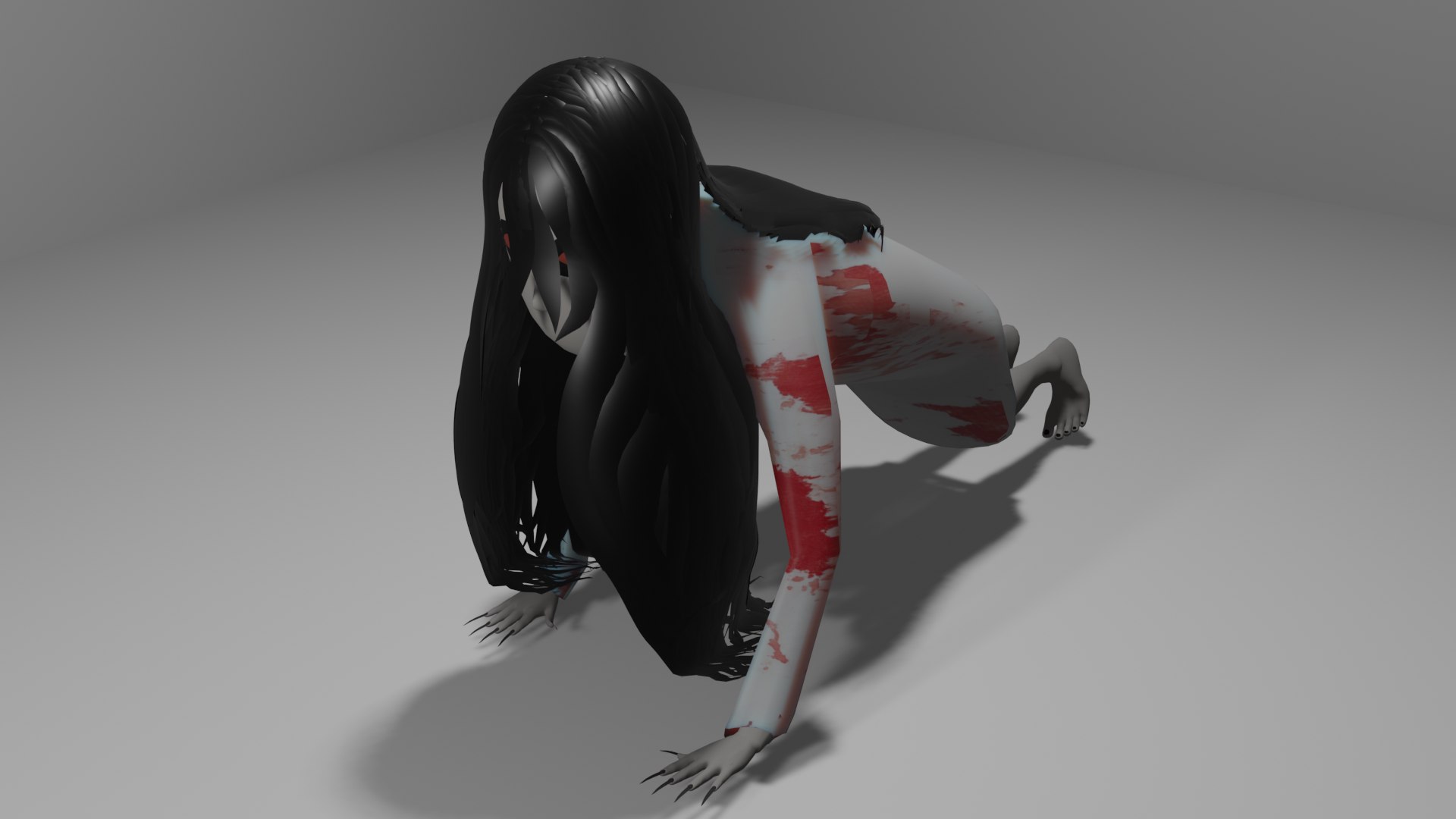 3D SCP-966 Sleep Killer Monster - TurboSquid 1841395