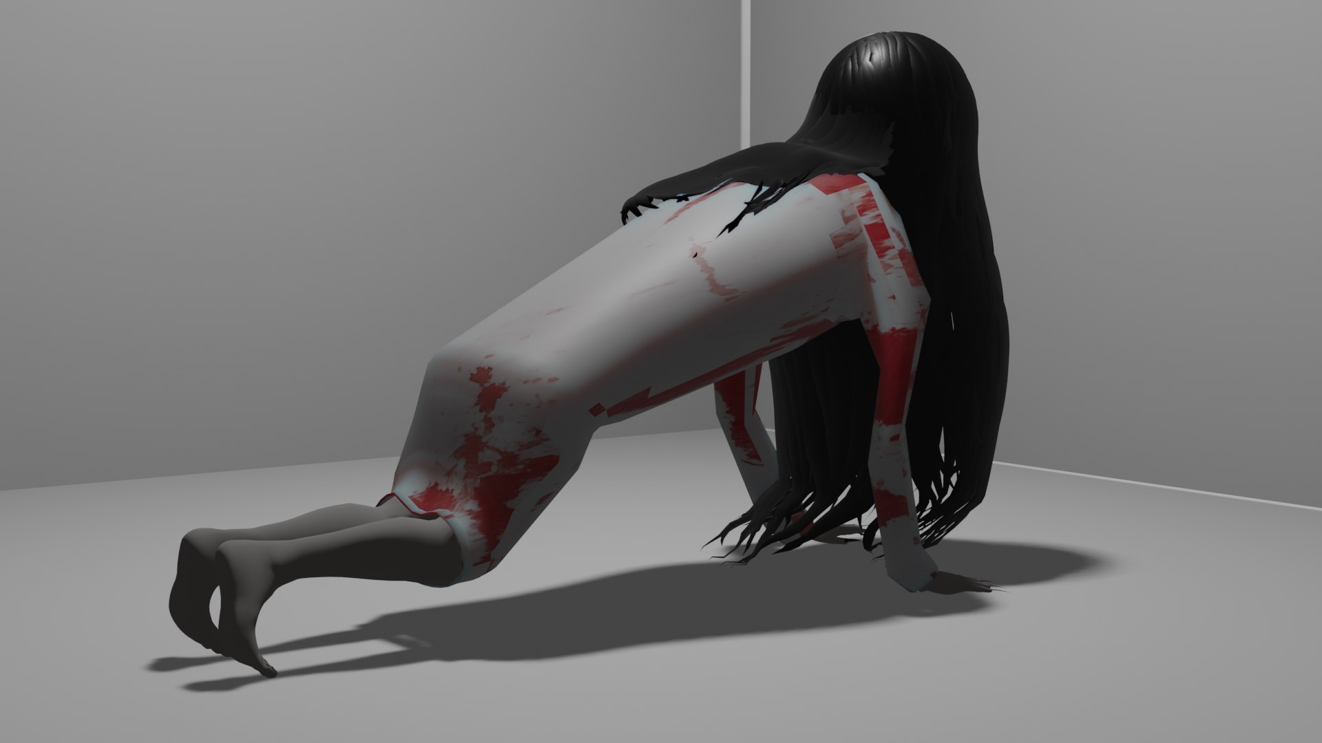 3D SCP-966 Sleep Killer Monster - TurboSquid 1841395