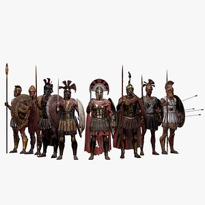 SPARTAN UNDEAD PACK 3D model