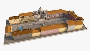 Piazza Navona V2 3D model