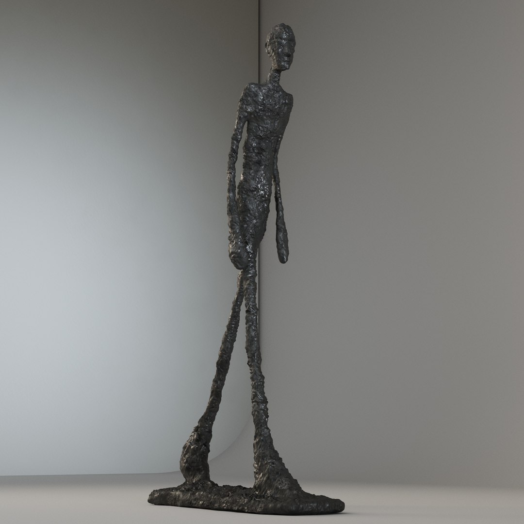 Alberto Giacometti - Walking Man IV Model - TurboSquid 2074326