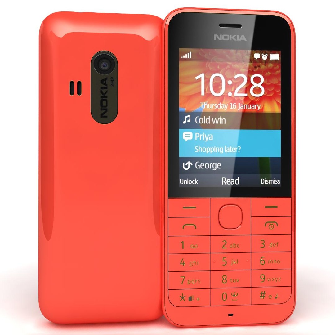 nokia 220 red