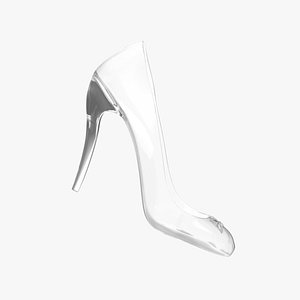 3D cinderella shoe