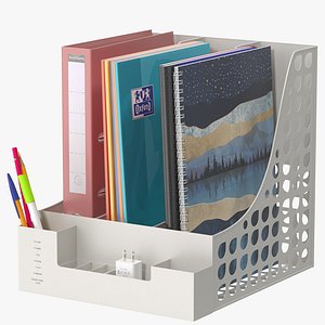 3D document organizer model