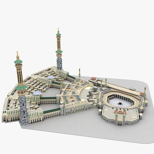Masjid Al-Haram Makkah With Expansion 3D model