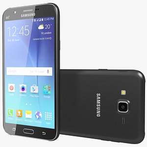 realistic samsung galaxy j7 3d model