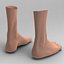 Human Female Feet Hand [Combo Pack]