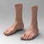 Human Female Feet Hand [Combo Pack]